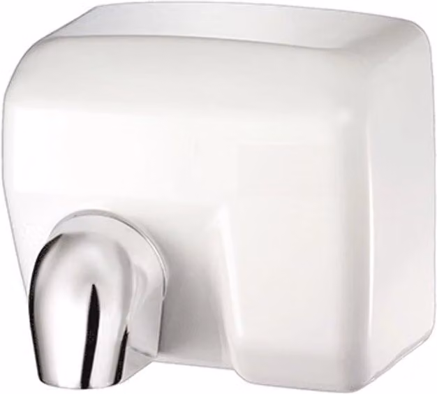 Asciugamani elettrico con fotocellula bianco