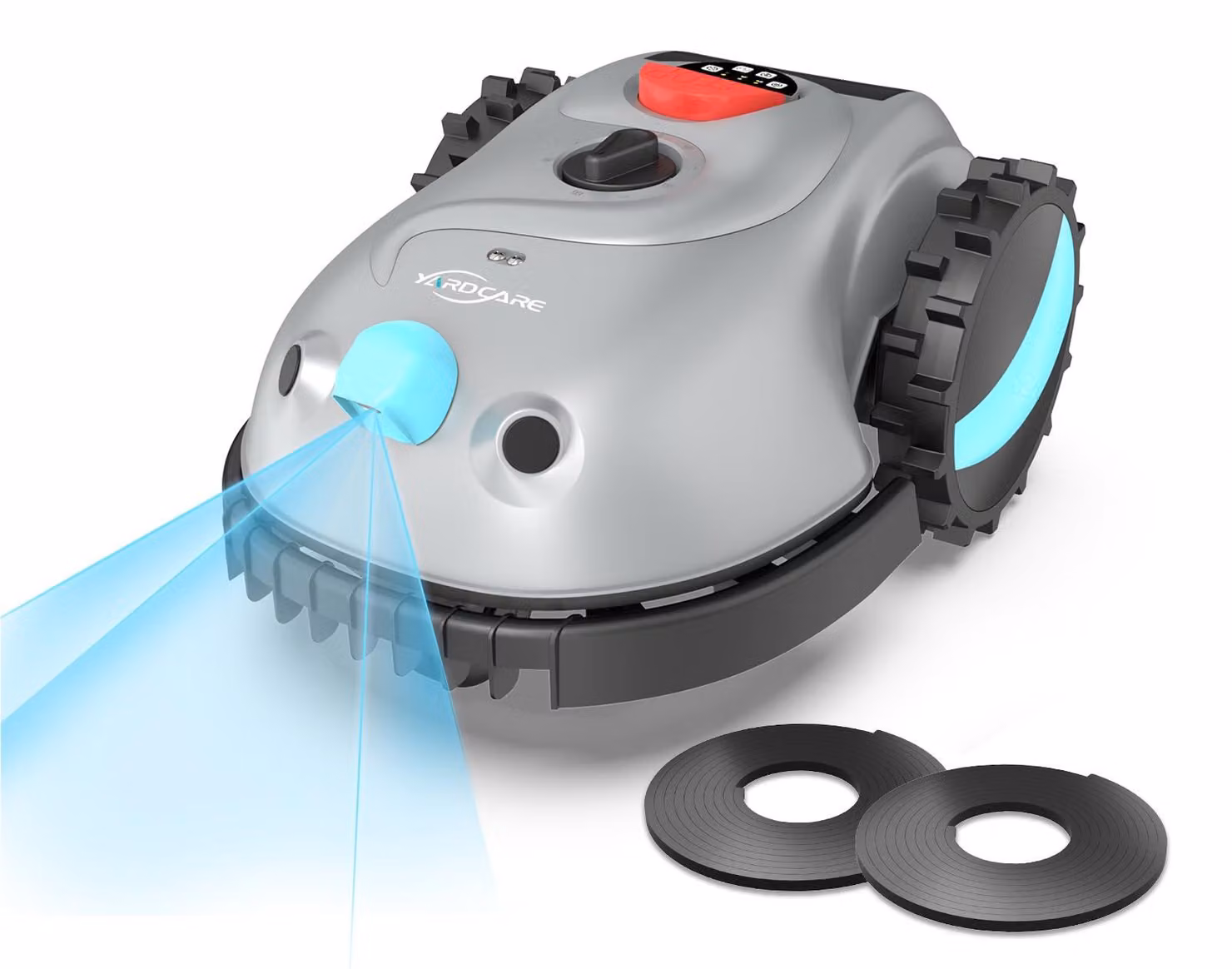 Tagliaerba robot senza filo perimetrale - Batteria da 4 Ah - Larghezza di taglio di 16 cm - Altezza di taglio regolabile