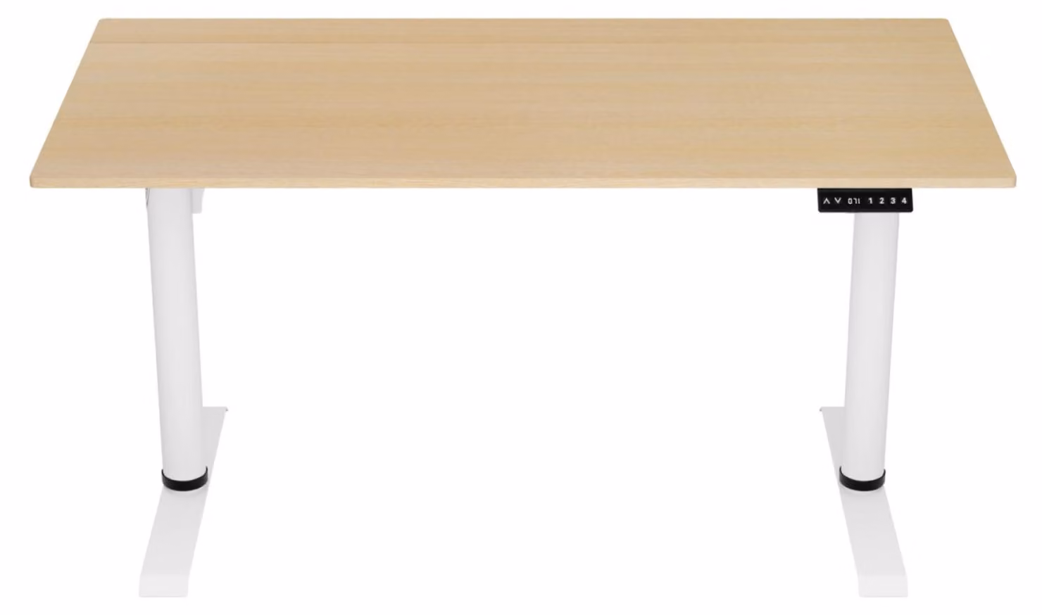 Scrivania elettrica regolabile in altezza Arozzi Arena Nordico - 160 x 82 x 71-115 cm - Betulla chiara