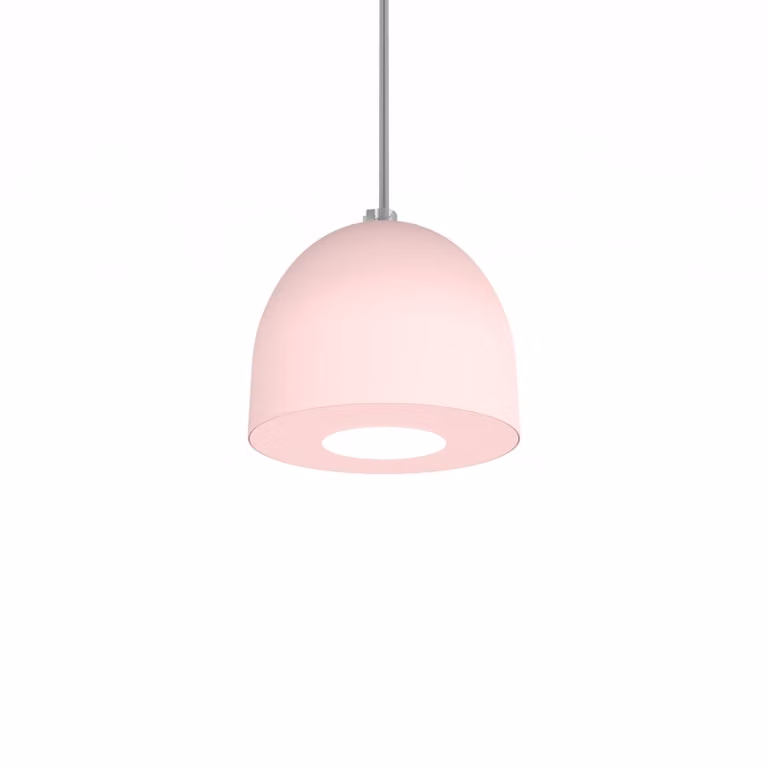 Lampada A Sospensione Campanella Monocolore Opaca