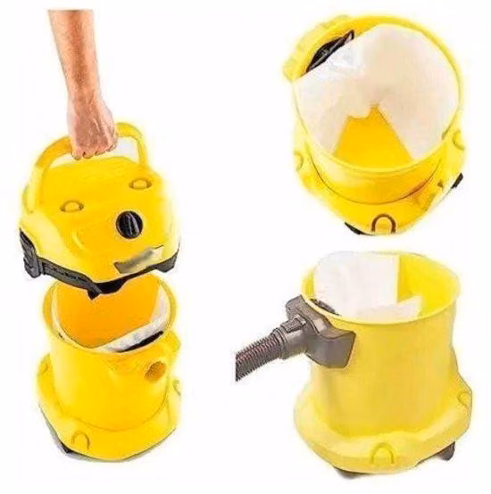 12 sacchetti per aspirapolvere, per Kärcher KWD1, KWD2, KWD3, WD2 Plus, WD3, SE 4001, SE 4002, 2.863-006.0