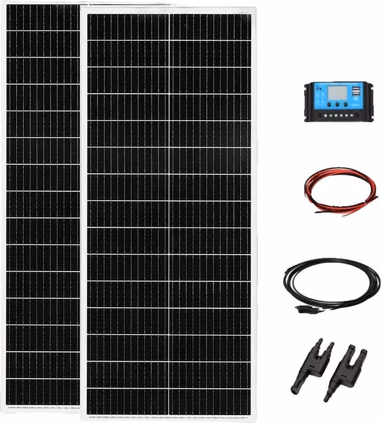 Pannello solare, alta efficienza, installazione versatile, modulo 12V24V200W