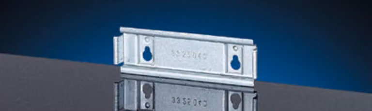 Barra portante Hensel, DIN EN 50022, per KG 9002, lunghezza 108 mm