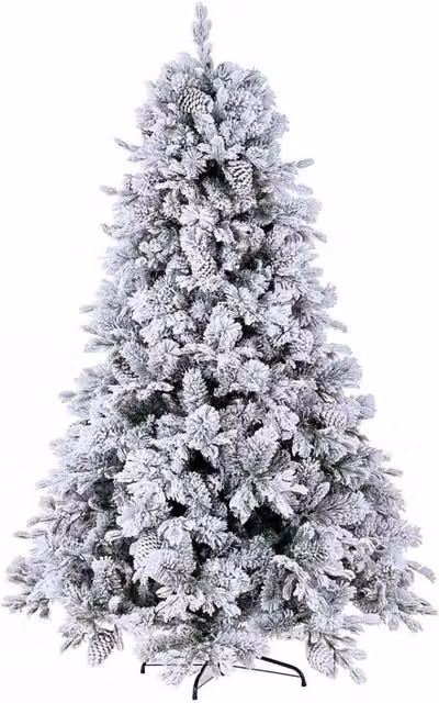 Albero di Natale Artificiale Innevato 270 cm 3293 Rami Verde