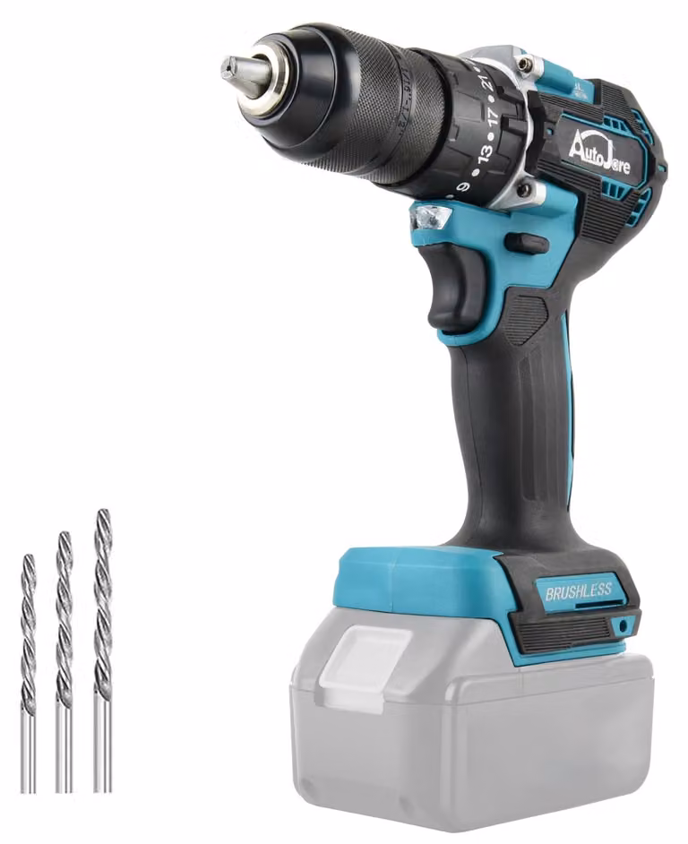 Trapano avvitatore a batteria da 13 mm con coppia di 90 Nm