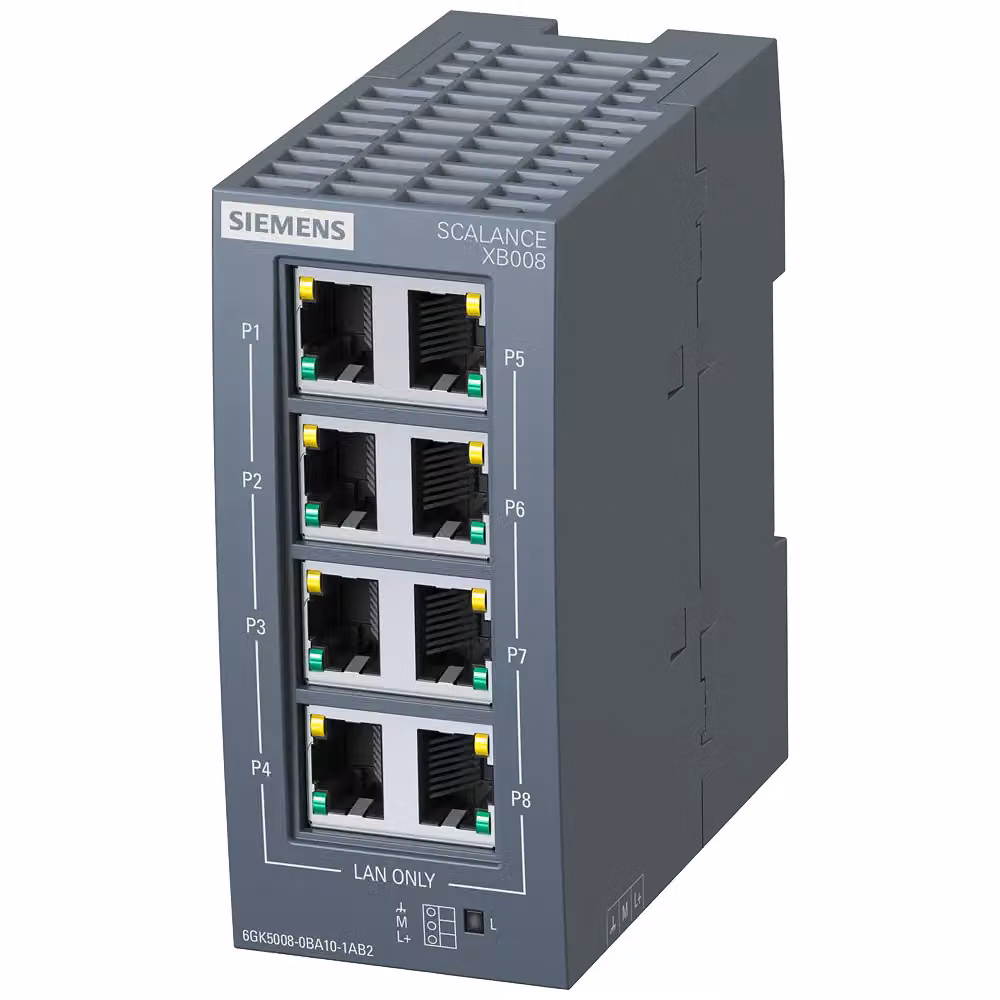 Interruttore Siemens Dig.Industr. Scalance XB008 IE 6GK5008-0BA10-1AB2