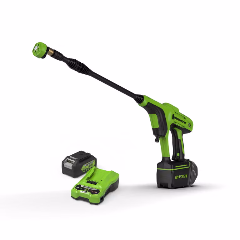 Greenworks POWERALL 24V Idropulitrice con 4Ah Battery