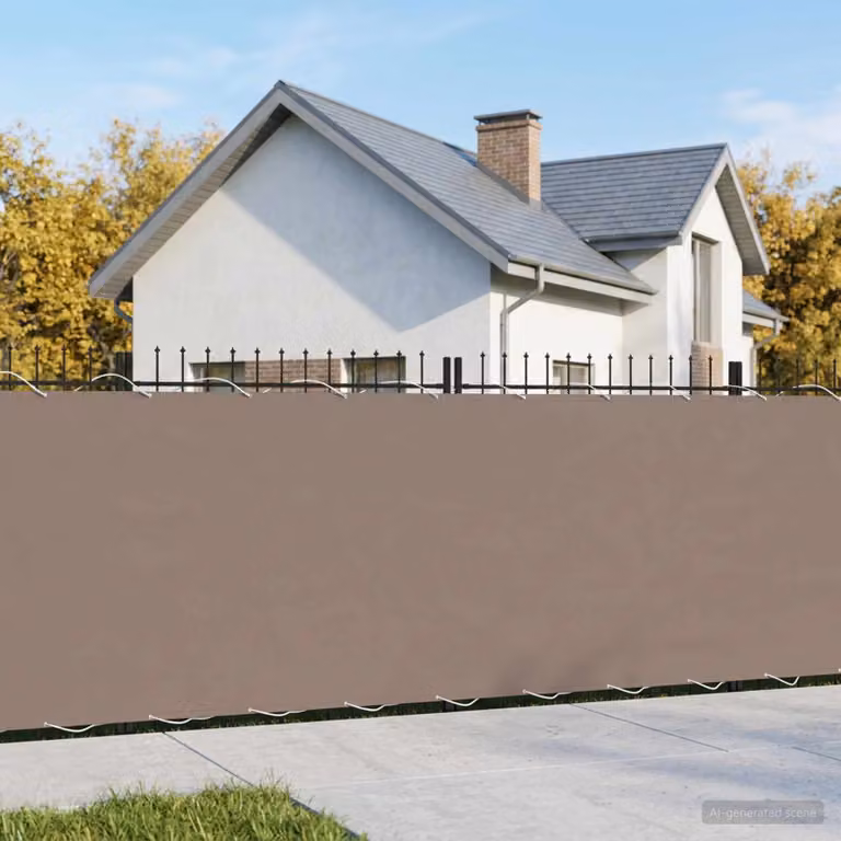 Schermo di privacy per balcone vidaXL in poliestere, L: 25 m, H: 1,5 m