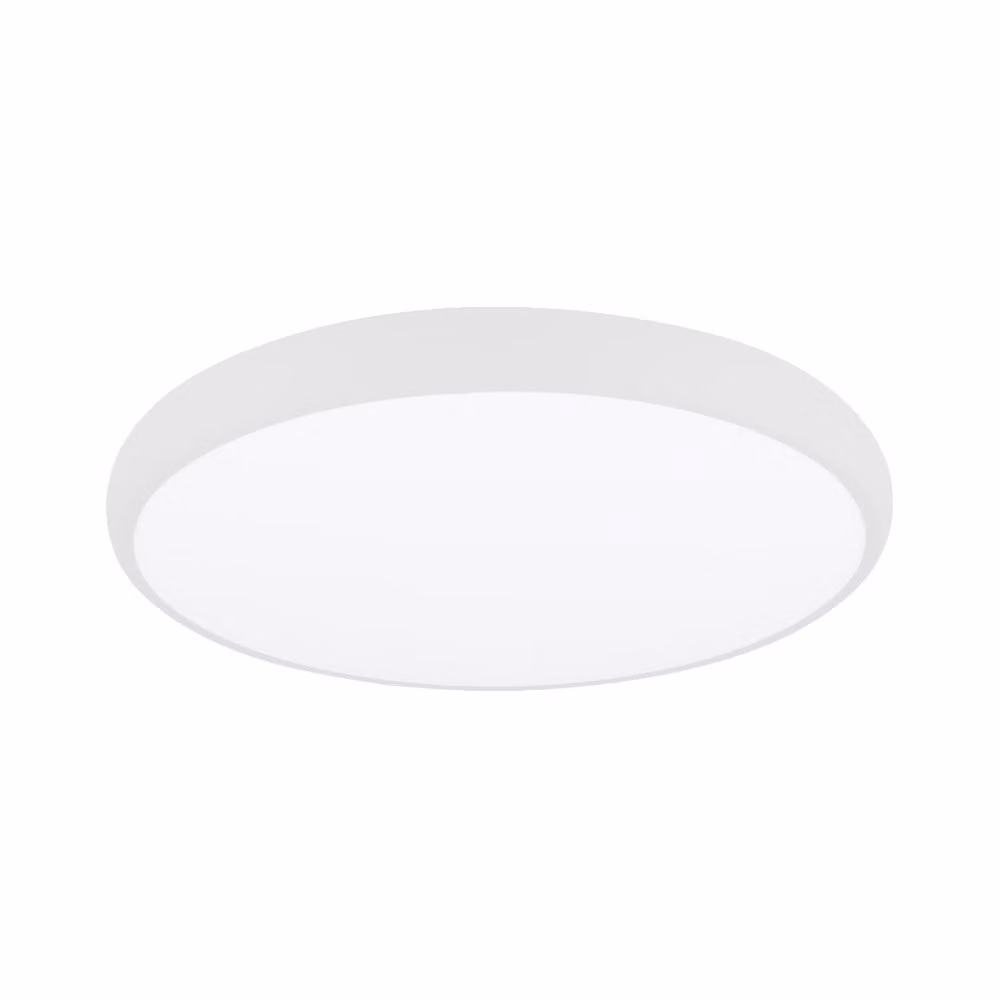Plafoniera LED PENDLA 62W, 4000K, bianco, Ø: 61 H: 9 cm, con dimmer a gradini