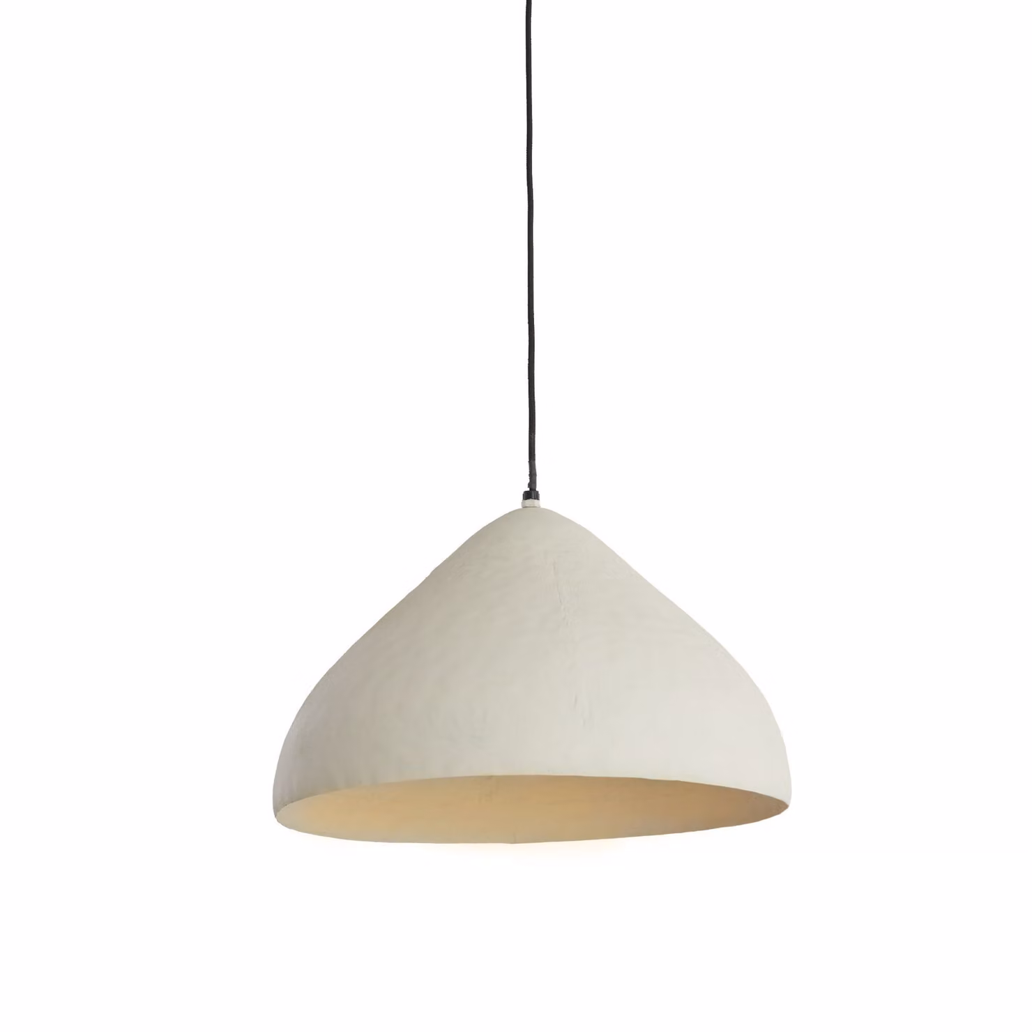 Lampada a sospensione - bianco - Elimo - metallo - Ø 40cm - E27 - 2978443 - Light & Living
