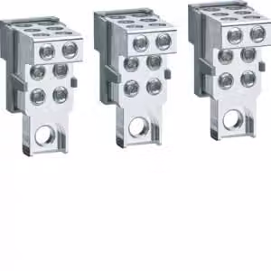 Terminali Hager P250 con montaggio superficiale Cu/Al 3P 6x 6-35mm² HYT065H