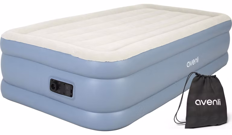 Materasso gonfiabile autogonfiante, dimensioni singole (191x99x46 cm), con pompa