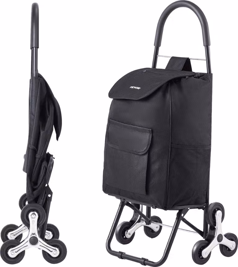 Carrello porta sacchi Carrello di trasporto Carrello pieghevole Carrello di carico pieghevole 450x350x965mm