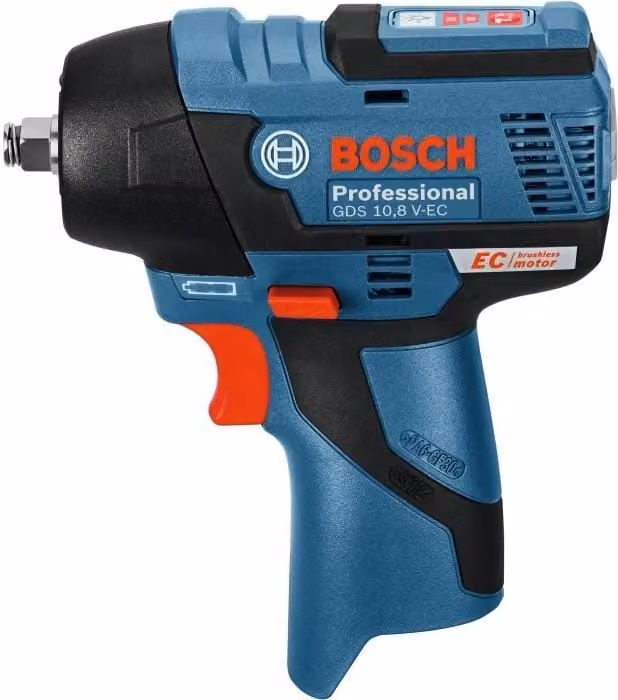 Avvitatore a percussione a batteria Bosch GDS 12V-115 Professional, 12V, 115 Nm, L-BOXX, senza batteria, senza caricabatteria