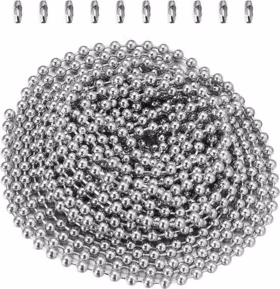 3 metri di catena Kogelketting - diametro 24 mm - 10 raccordi compatibili