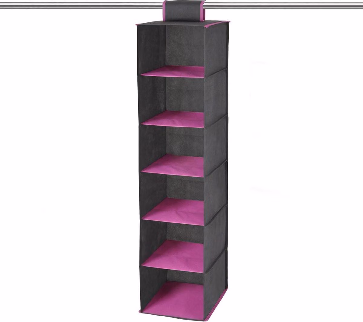 CALICOSY - Organizer per armadi con 6 ripiani, da appendere