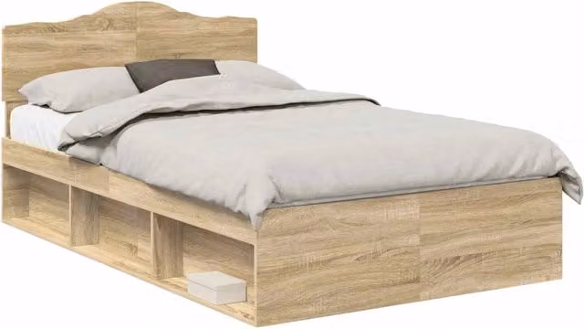 Letto matrimoniale | Letto per adulti | Struttura del letto Sonoma 120 x 200 cm Pino massello