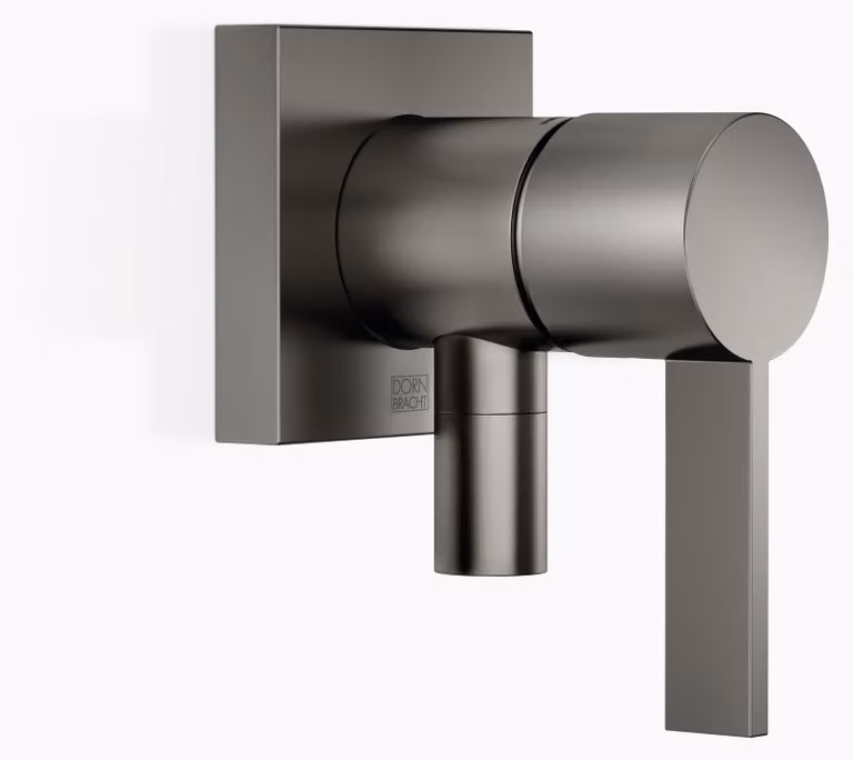 Dornbracht mitigeur monocommandé encastré avec plaques de recouvrement, avec raccordement de douche intégré, 36046970-99, 36046970-99
