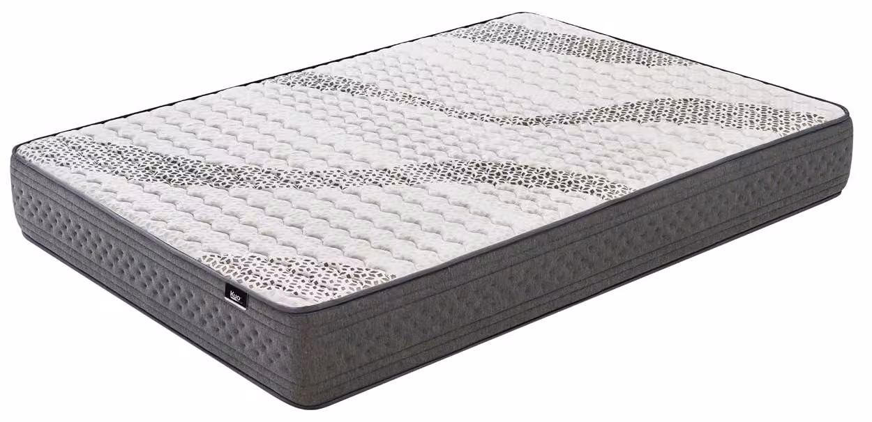 Materasso in memory foam DreamFlex, 90x190 cm, grigio, spessore 23 cm
