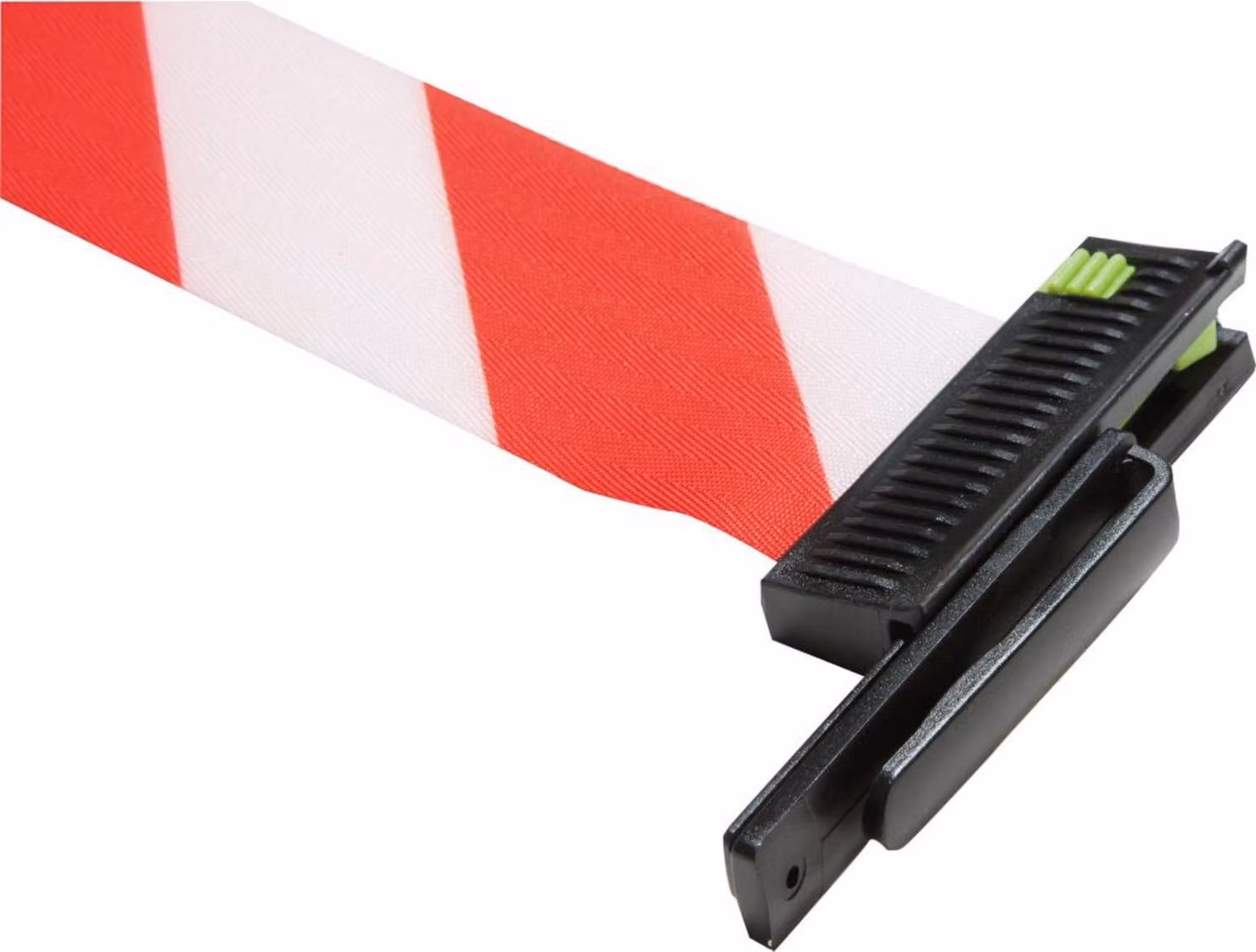 Clip da parete in plastica, nera per attacco a 9 m
