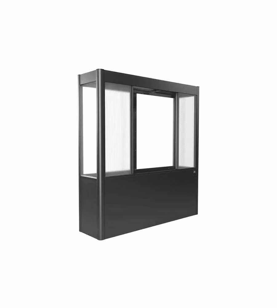 Biohort Serra Fiorentina 2x0,5m Grigio Scuro Metallizzato per Giardinaggio