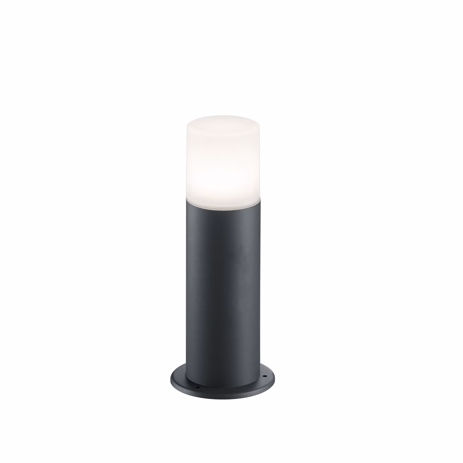 Palo luminoso da esterno Trio Leuchten Trio, colore nero, con sensore di movimento e tecnologia LED, protezione IP44, Altezza: 30 cm – 2