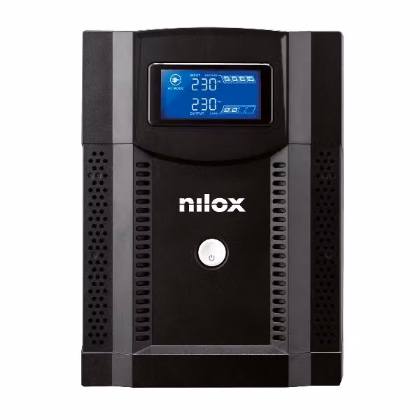 Nilox UPS Premium L.I. Sinewave 3000VA Nero con porte USB ed Ethernet/LAN NXGCLISW3K2X9V2 – 2
