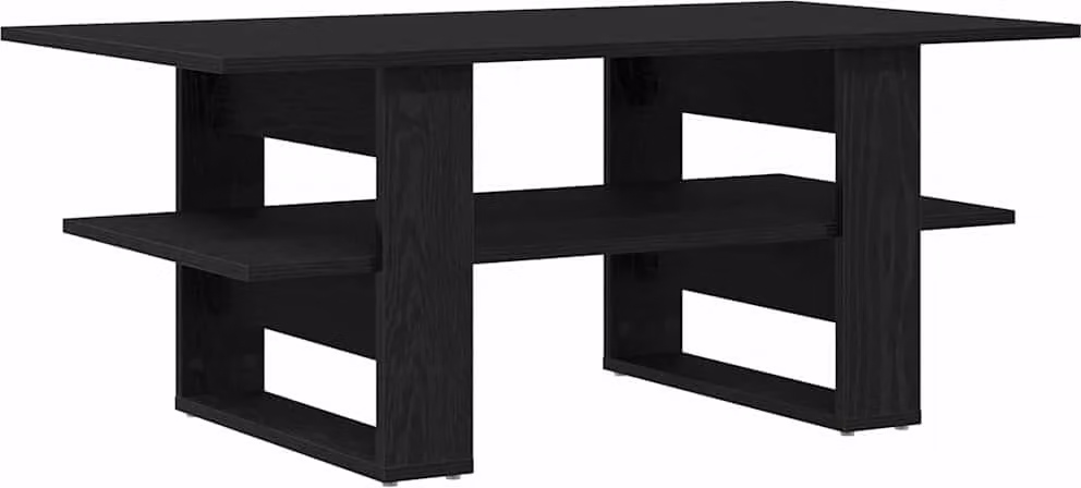 Tavolino da salotto Rovere Nero 102 x 55 x 42 cm
