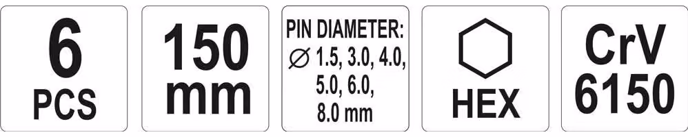Yato YT-47121 Stempel und Knopf Knopf für Spannstifte mitSchutzgriff