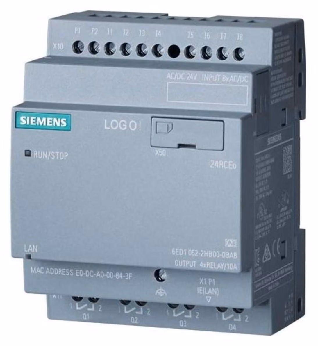 Siemens SIEM 6ED1052-2FB08-0BA2 LOGO! 230RCEO (6ED10522FB080BA2)