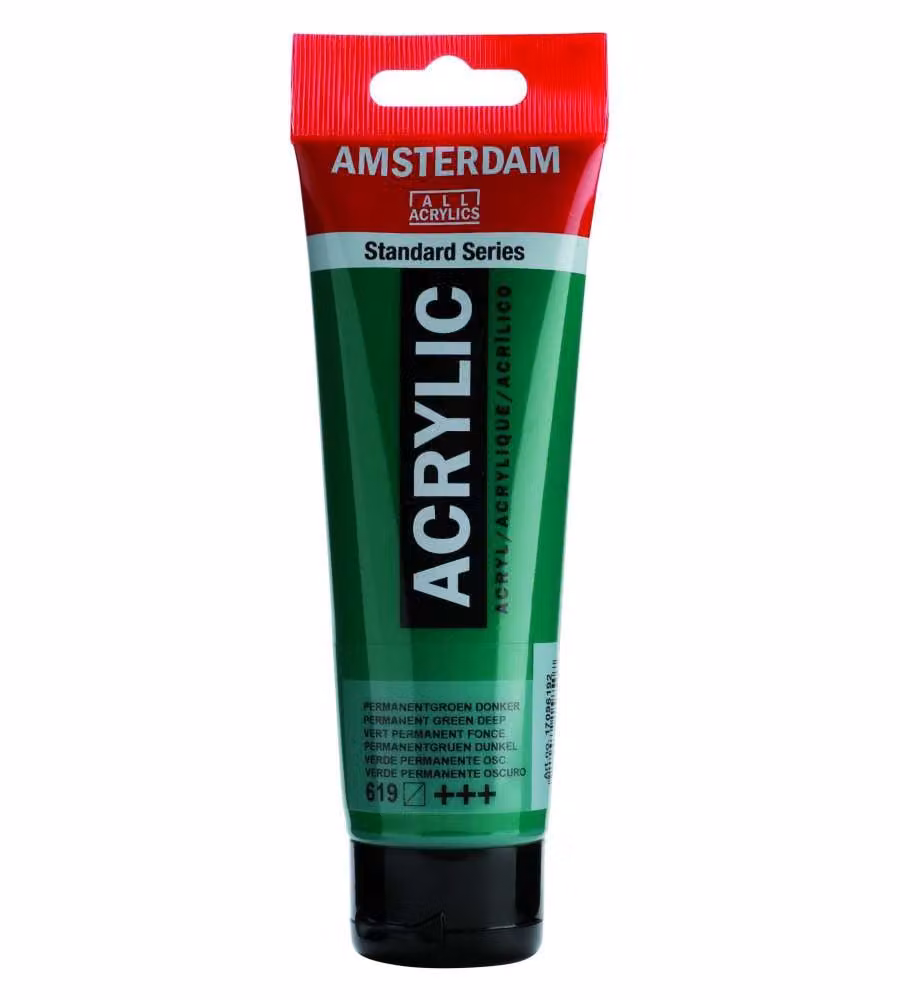 Amsterdam Acrylic 120 ml Verde Permanente Scuro