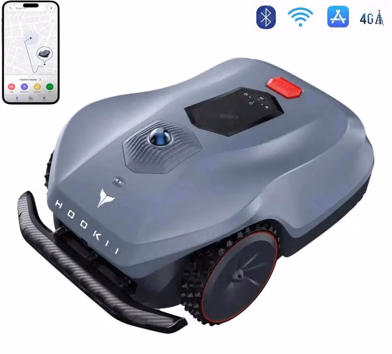 X SE-3000 Tex - Robot tagliaerba - Controllo tramite app con GPS e 4G - Adatto per prati fino a 3000 m² - Altezza di taglio da 30 a 85 mm - Pendenza massima del 45% - Grado di protezione IPX5 - Sistema antifurto