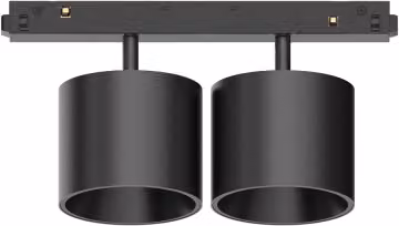 Sistema Lineare Ego Track Double Big 20w 3000k On-off Bk Ideal-lux