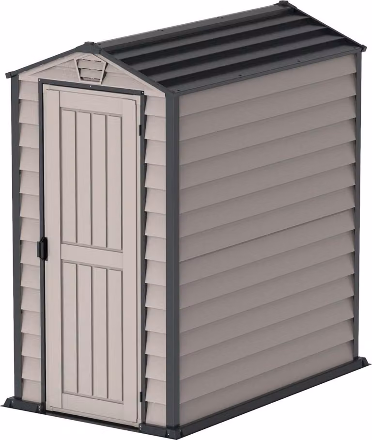DURAMAX EverMore Casa da giardino 2,1 m² + struttura del pavimento, vinile, grigio/antracite DURAMAX 30625