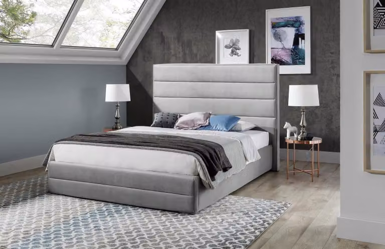 Textil Bett Design Polster Betten Luxus Doppel Hotel Ehe Big 140/160/180 Stoff