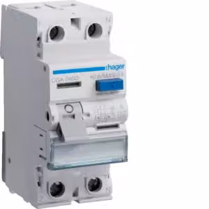 Interruttore differenziale HAGER CGA240D a 2 poli 40/0,5 A
