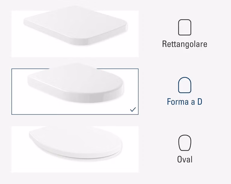Villeroy & Boch Subway Sedile WC 9M5561 Cerniere in acciaio inossidabile bianco alpino - 9M556101