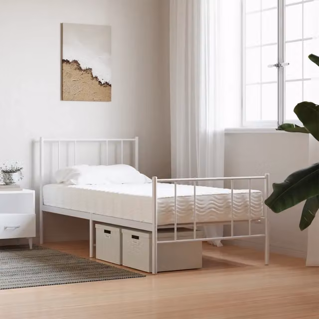 Materasso in schiuma Design Mania bianco per adulti L: 90 cm, P: 200 cm