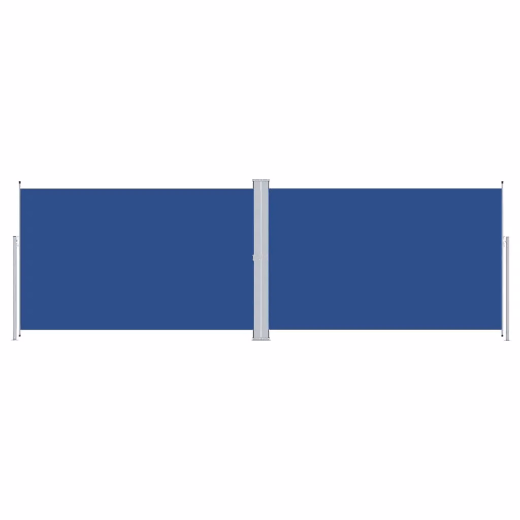 Tenda da Sole Laterale Retrattile Blu 200x600 cm