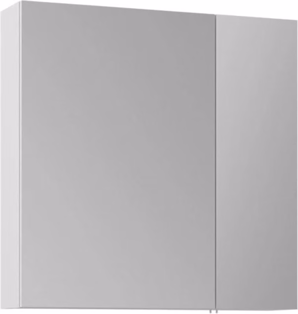 Mobile da bagno con specchio "Nuvola 60 v2" - 66 x 16 x 60 cm - Bianco