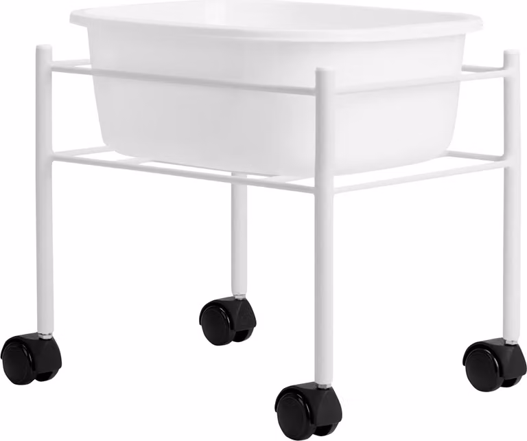 Vassoio per pedicure Bianco diritto