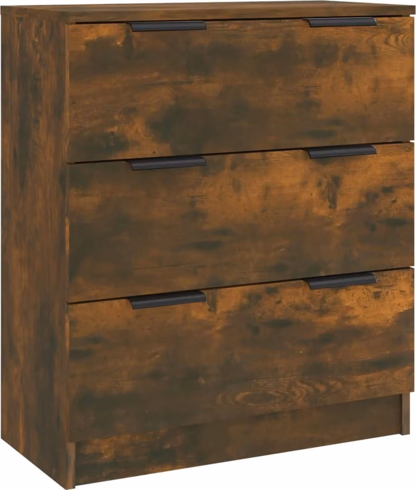 Credenza Rovere Fumo 60x30x70 cm in Legno tecnico