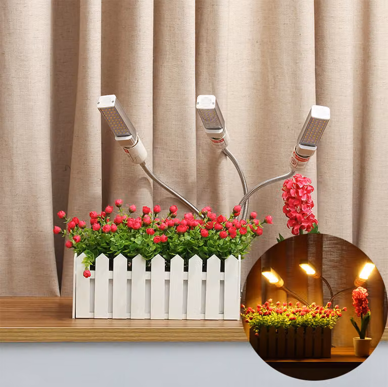 44/50/60 Led Sistema di luci per la coltivazione a spettro completo Luci per seminatrici per sistemi indoor - Spina USA - 44 LED