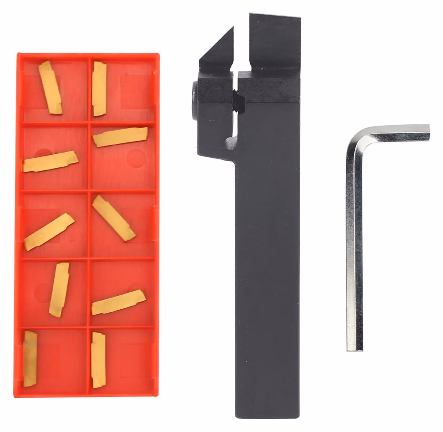 Supporto per utensili da taglio da 100 mm - Acciaio inossidabile - 10 pezzi - Taglio efficace - Bassa forza di taglio - Lunga durata - Utensili da taglio