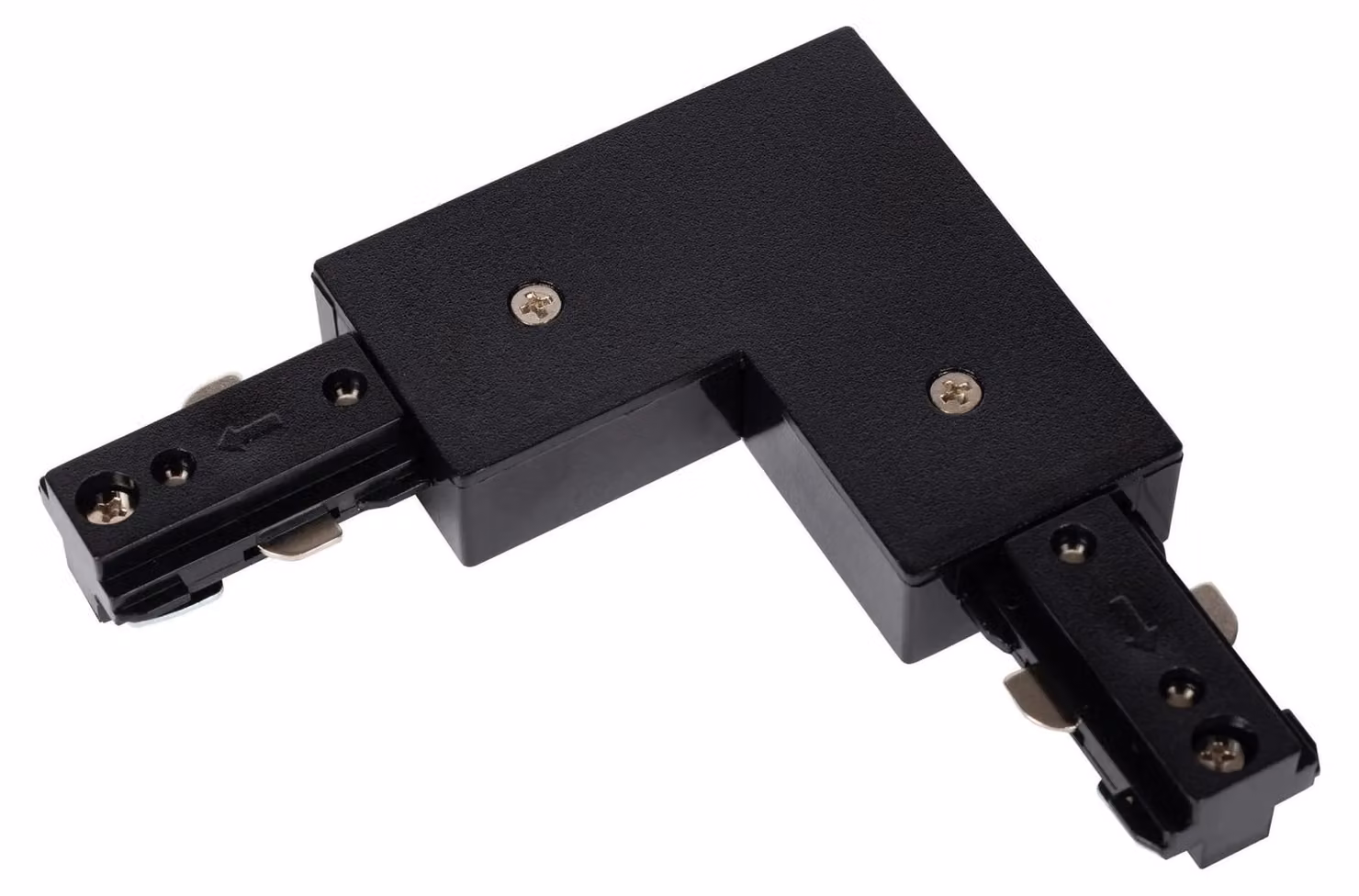Lucide TRACK connettore a L, lato sinistro, colore nero