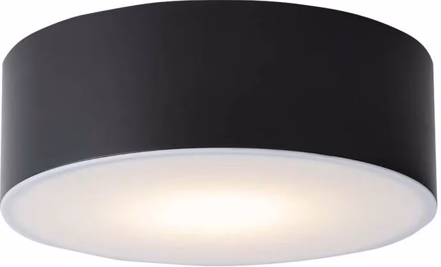 Plafoniera tonda Ø20cm LED 13W nero/bianco Shilo ZAMA