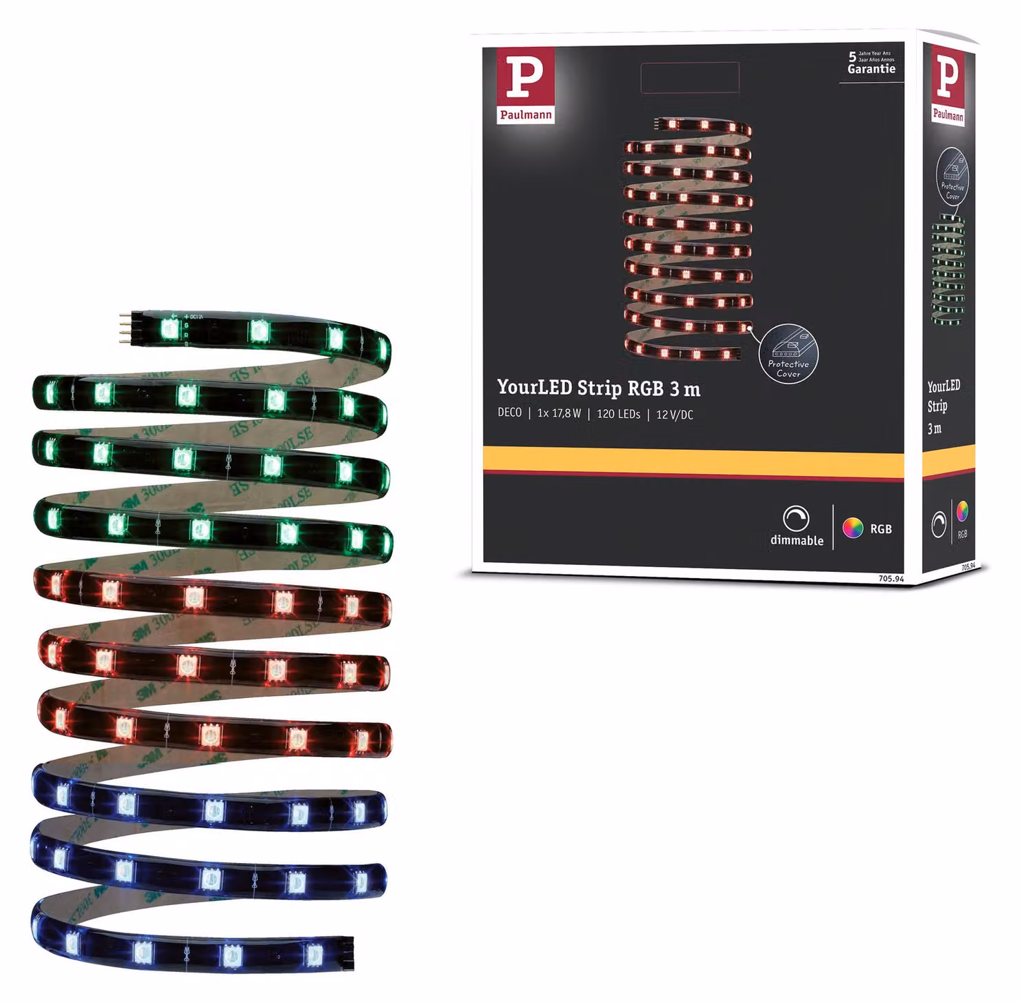 Paulmann YourLED Striscia 3 m RGB
