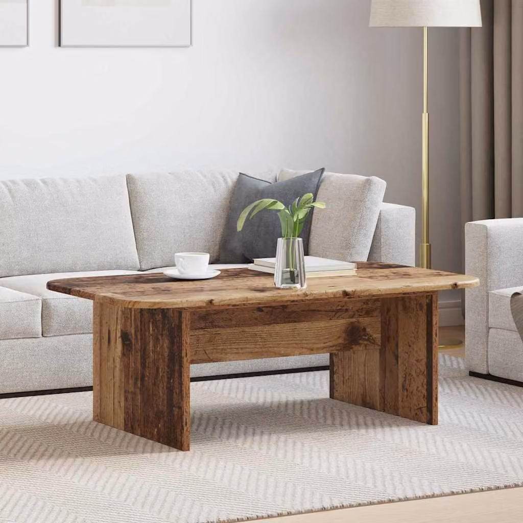 Maison Exclusive - Tavolino in legno antico 93 x 53 x 33 cm Materiale ligneo