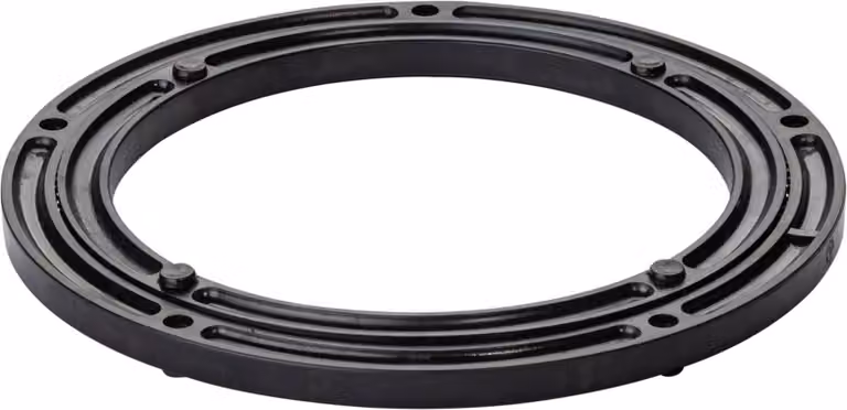 Rulli BS, ralla D82, diametro esterno 230 mm, spessore 13 mm, plastica nera