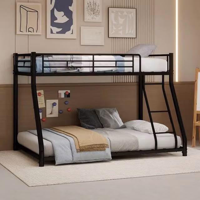 Letto a castello ¨C Minimal ¨C metallo 90x140cm per bambini e adulti